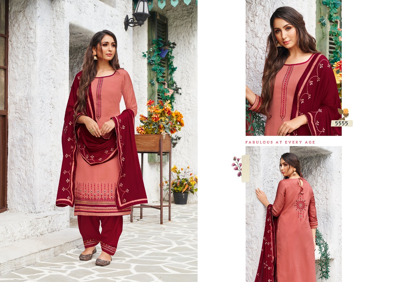 Kessi Fabrics Patiyala House 5555