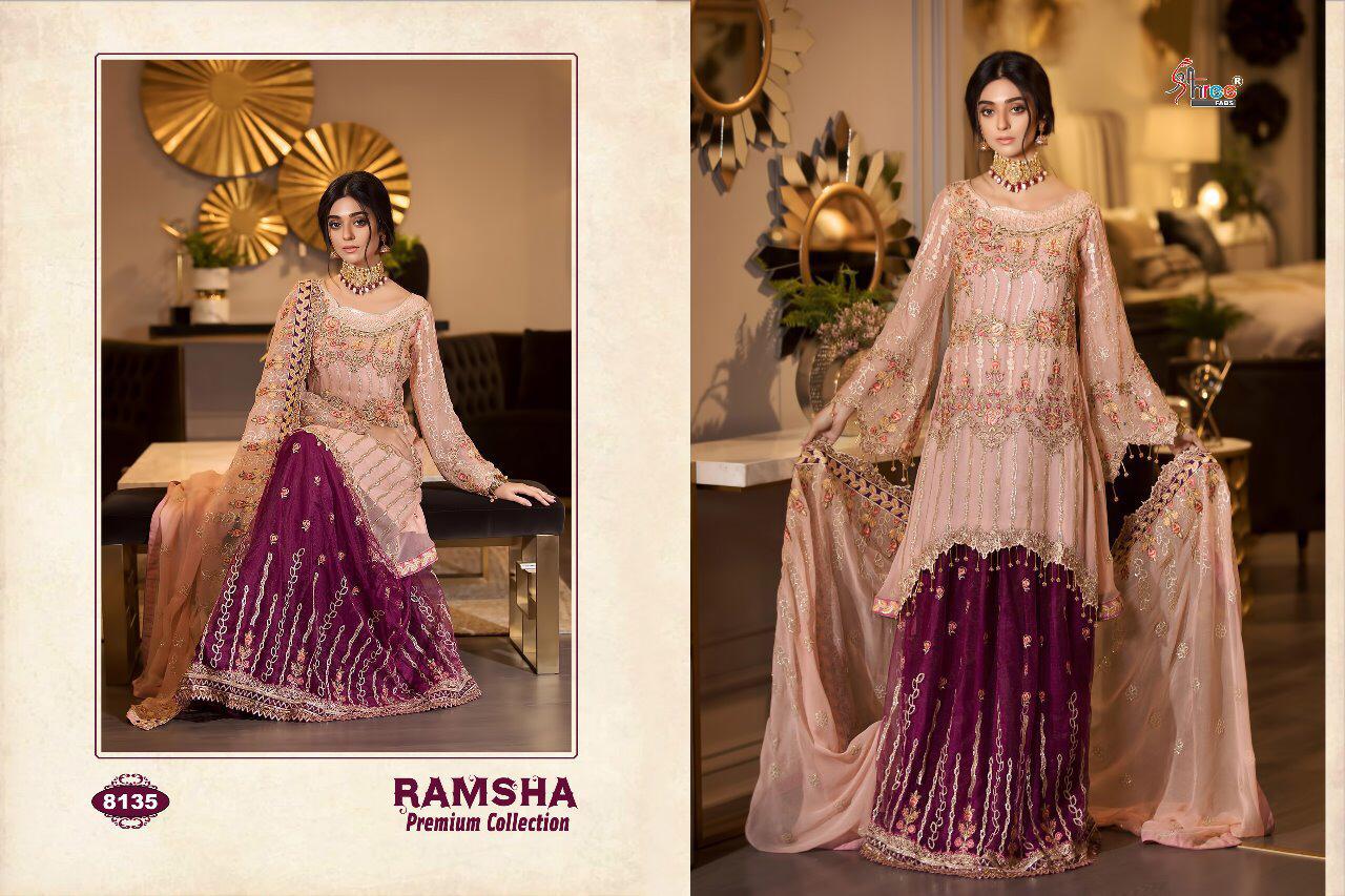 Shree Fabs Ramsha Premium Collection 8135