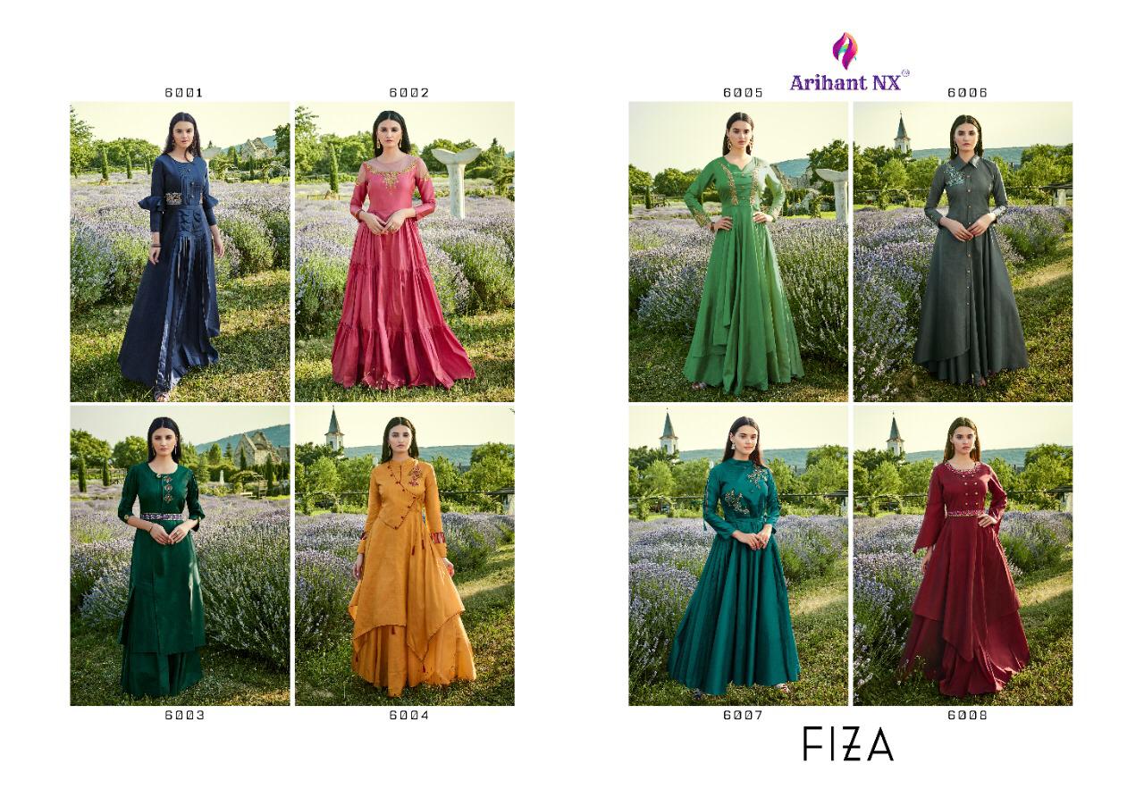 Arihant Designer Fiza Silk 6001-6008
