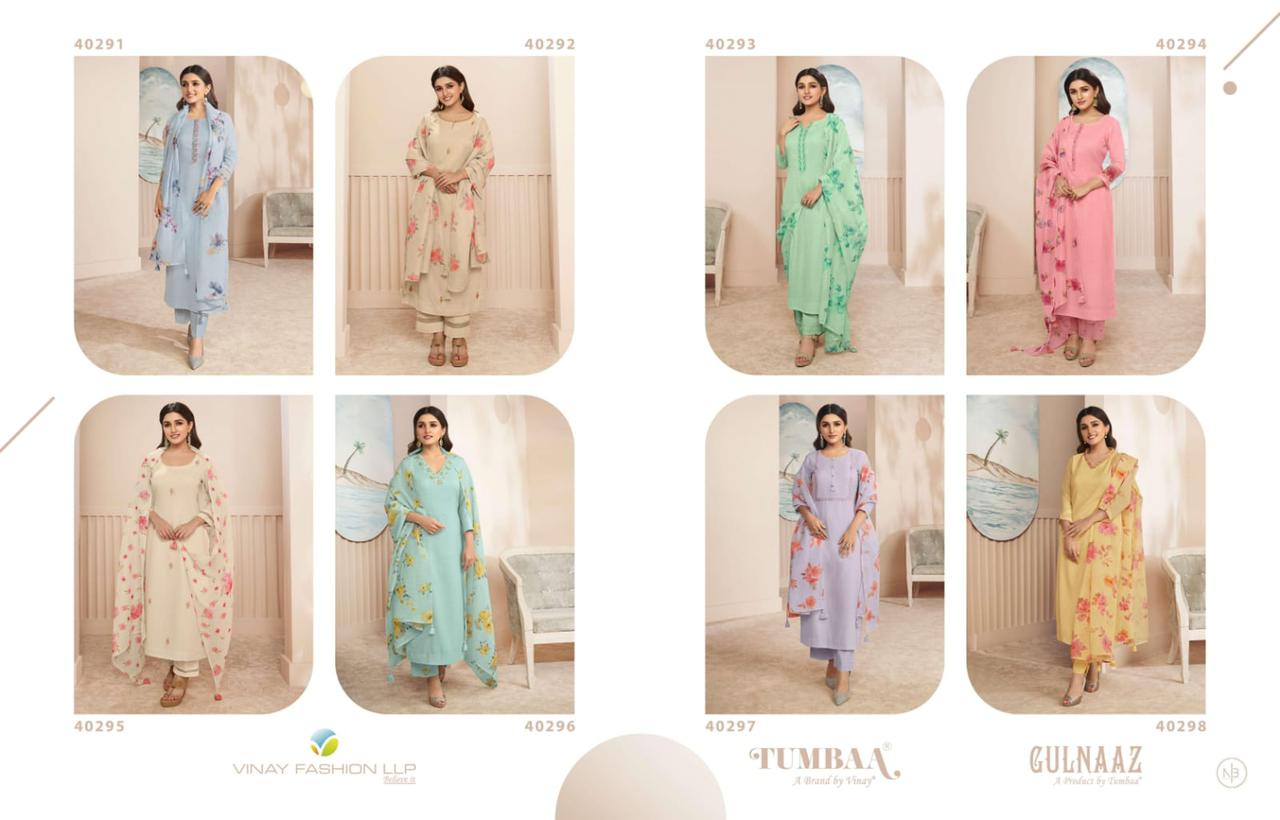 Vinay Fashion Tumbaa Gulnaaz 40291-40298
