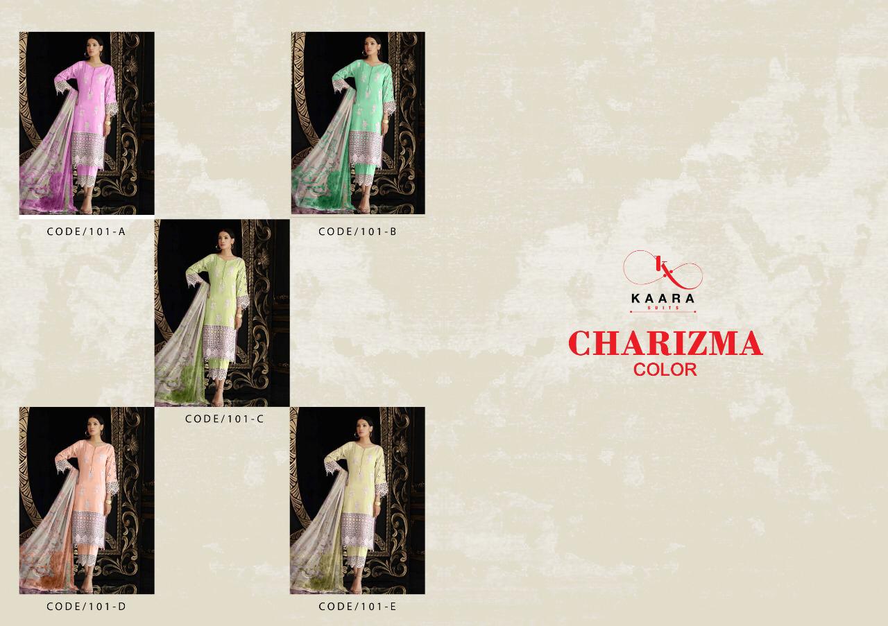 Kaara Suits Charizma Color 101 Colors