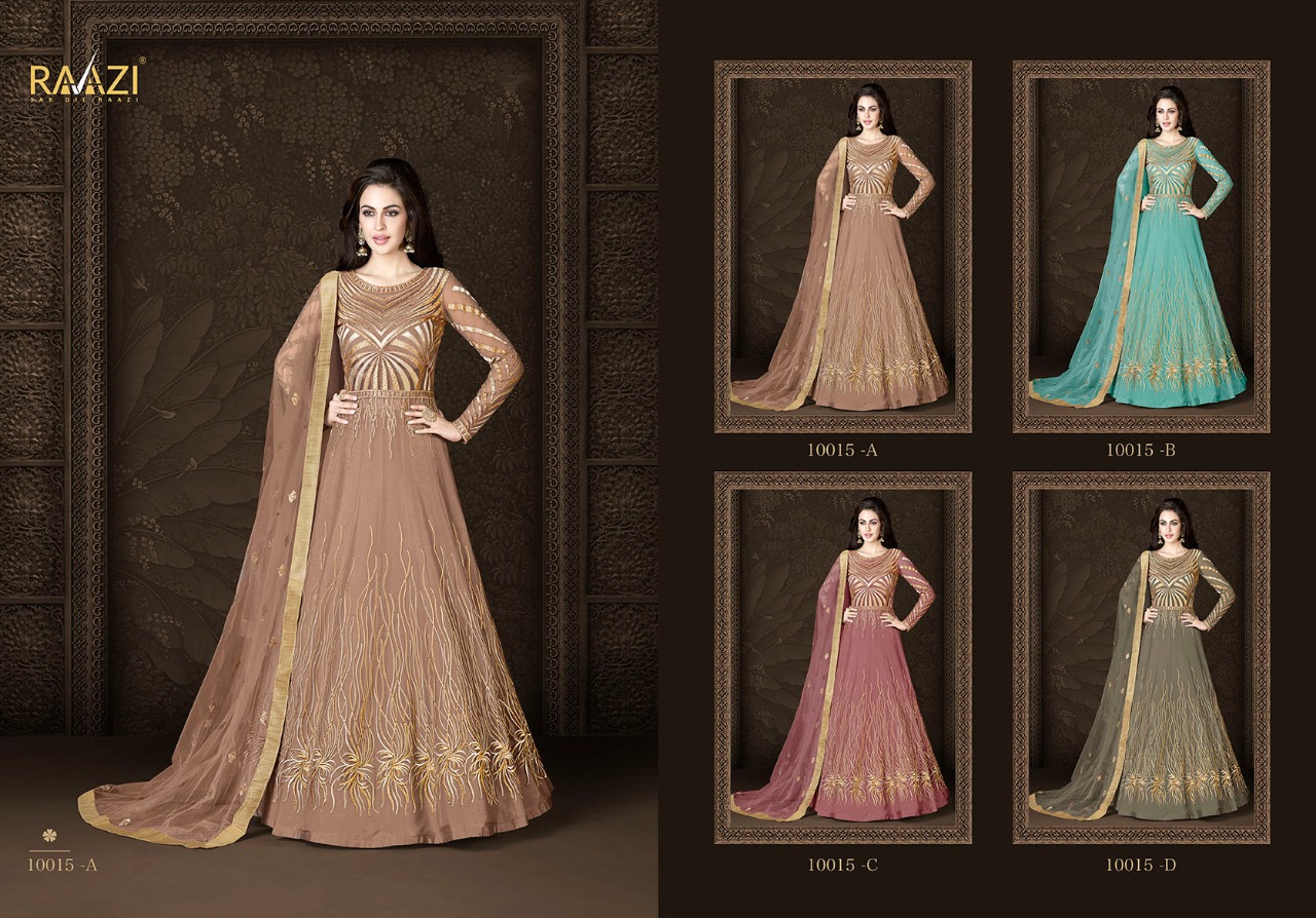 Rama Fashions Raazi Aroos 10015 Colors