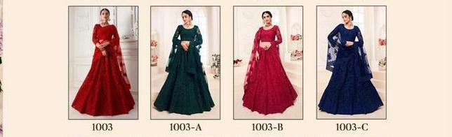 Alizeh Bridal Heritage Colour Saga 1003 ABC Real Image