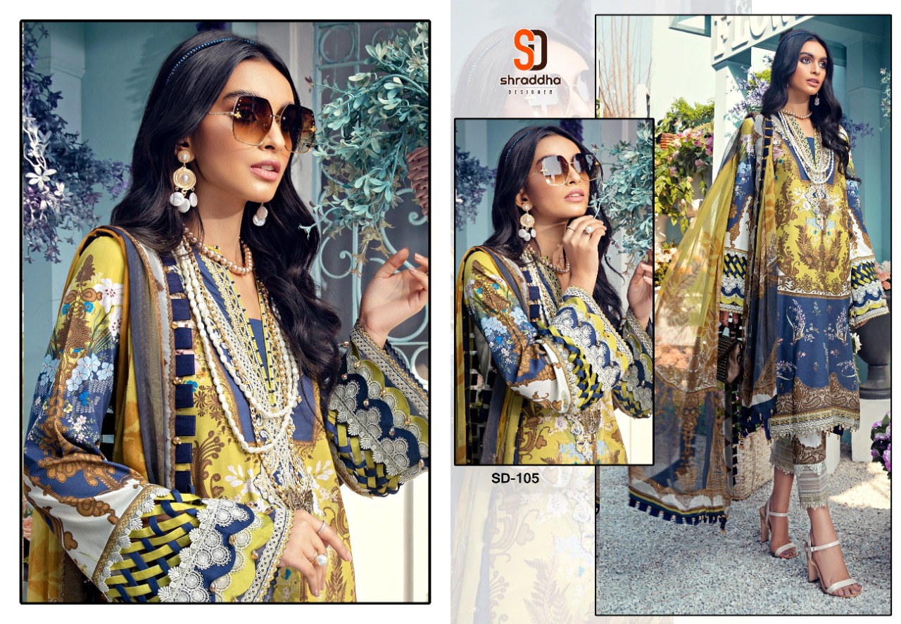 Shraddha Designer Anaya Print Collection SD-105