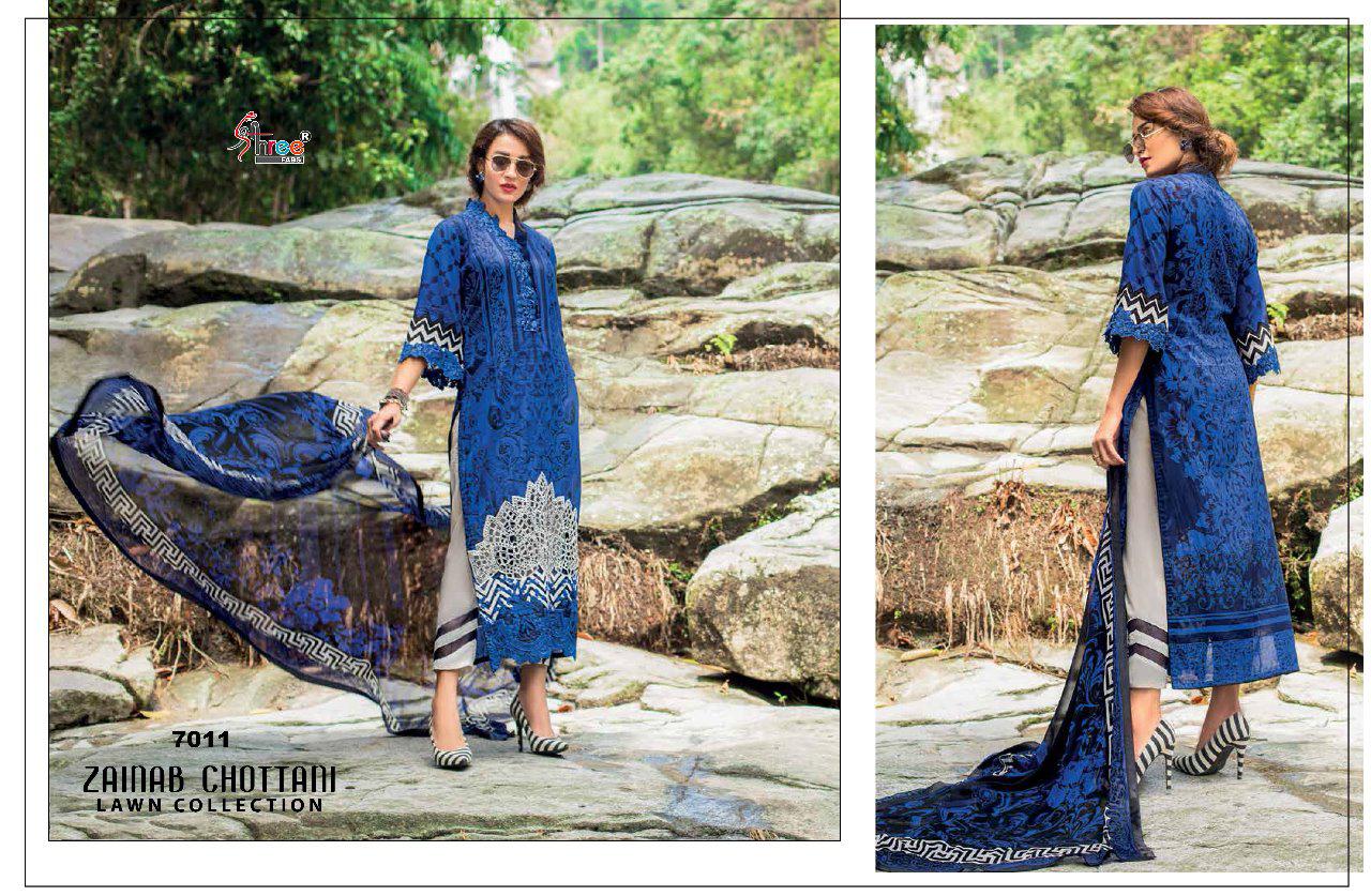 Shree Fabs Zainab Chottani Lawn Collection 7011