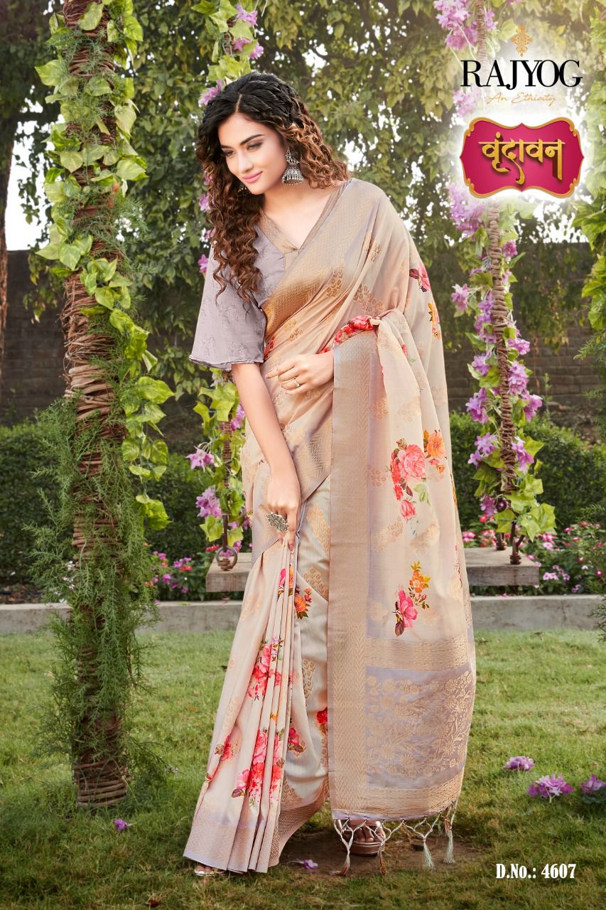 Rajyog Fabrics Vrindavan Silk 1007