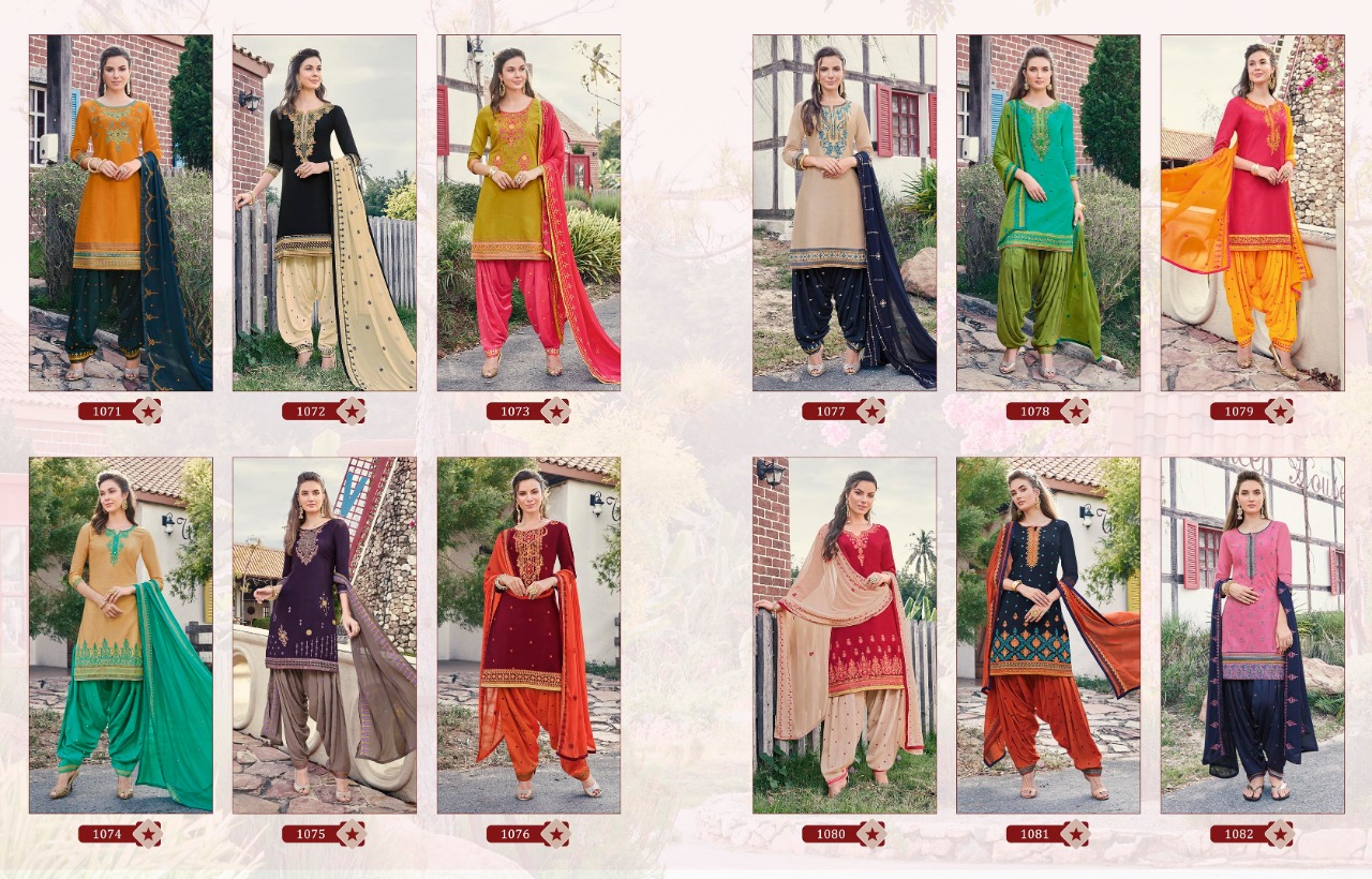 Kajree Fashion Of Patiyala 1071-1082