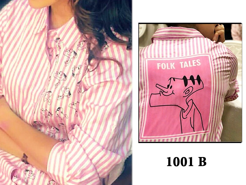 Anushka Sharma Kurti 1001 B Pink