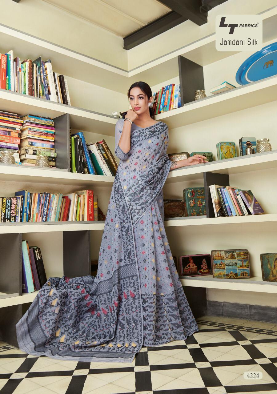 LT Fabrics Jamdani Silk 4224