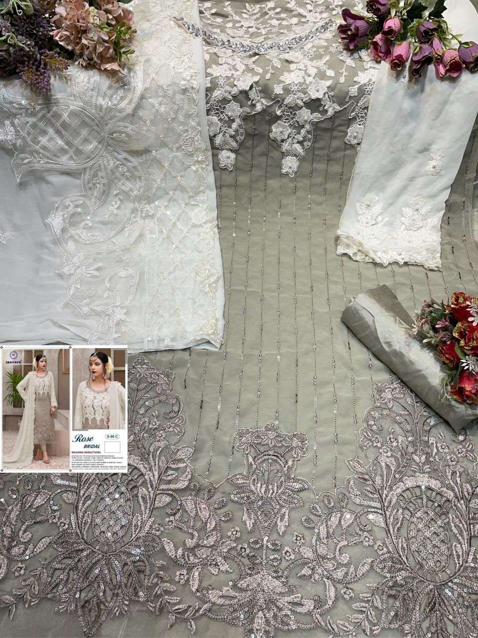 Shanaya Fashion Rose Bridal Edition S-98-C
