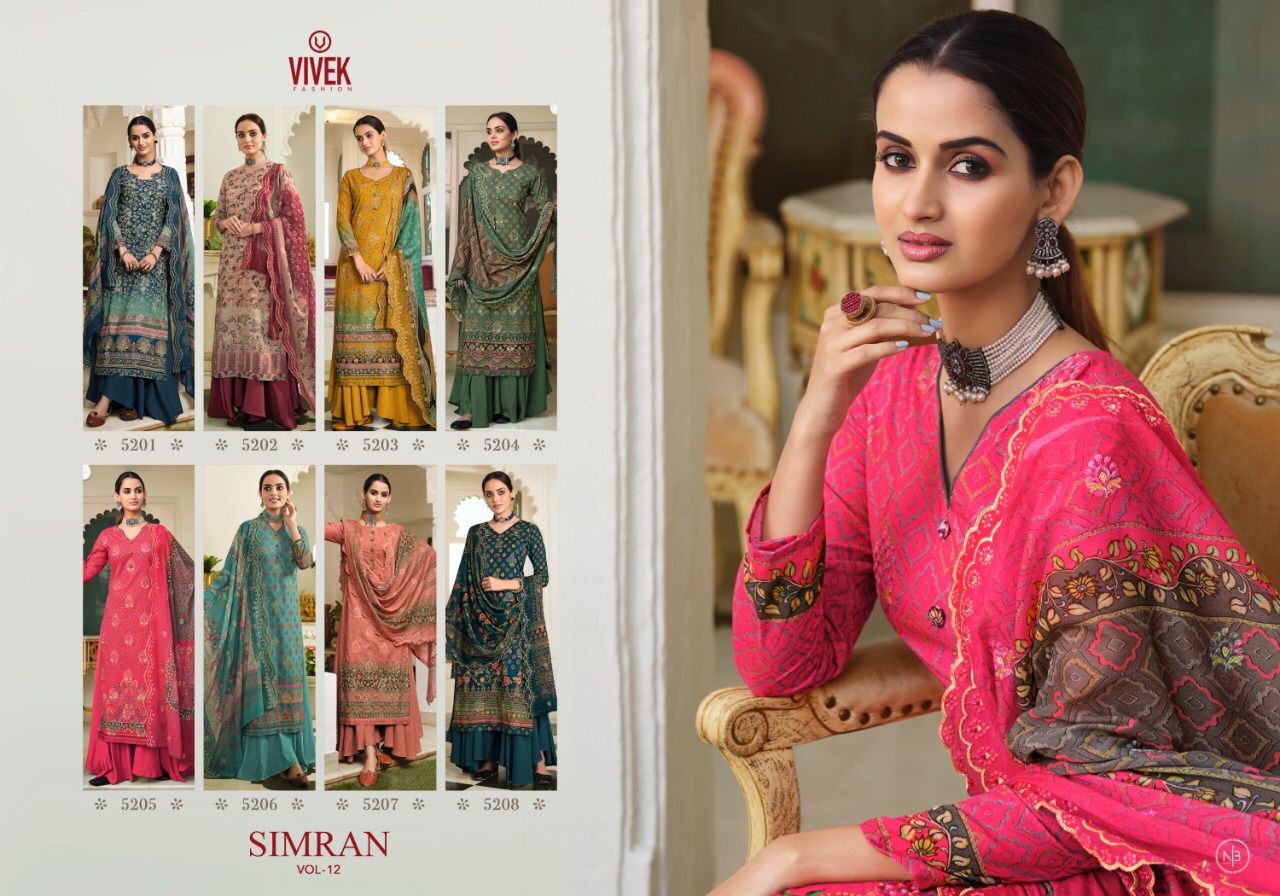 Vivek Fashion Simran 5201-5208