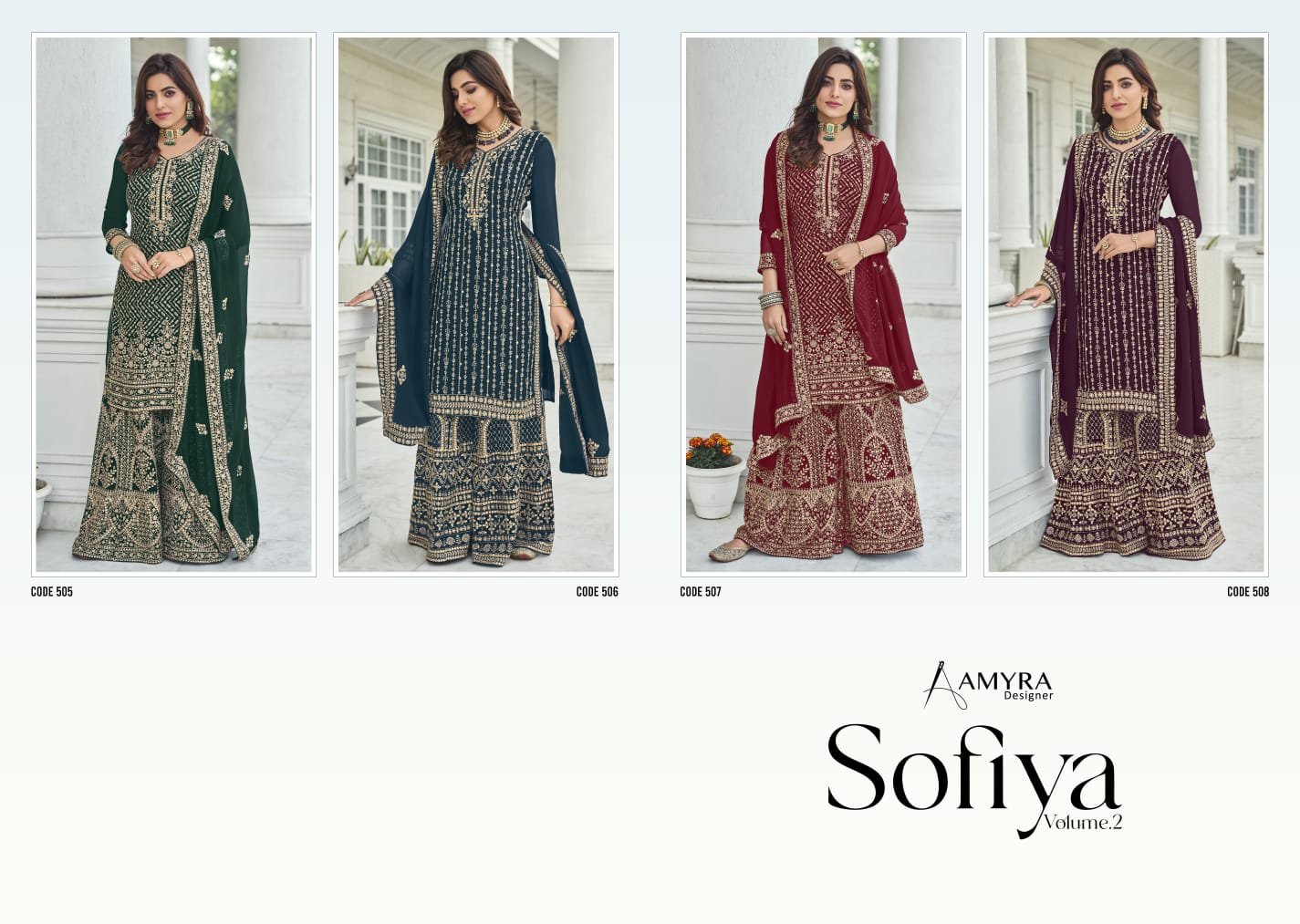 Aamyra Designer Sofiya 505-508
