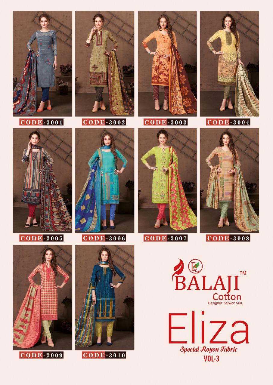 Balaji Cotton Eliza 3001-3010