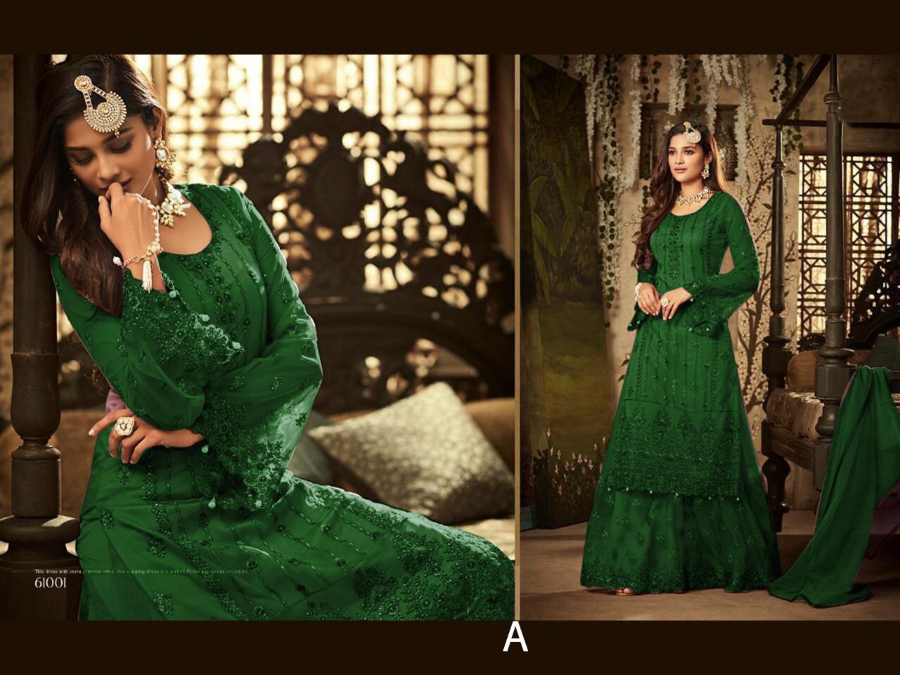 Mohini Fashion Glamour 61001 D Green