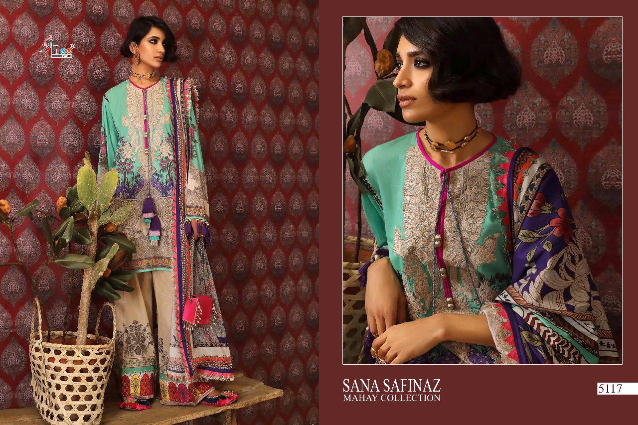 Shree Fabs Sana Safinaz Mahay Collection 5117