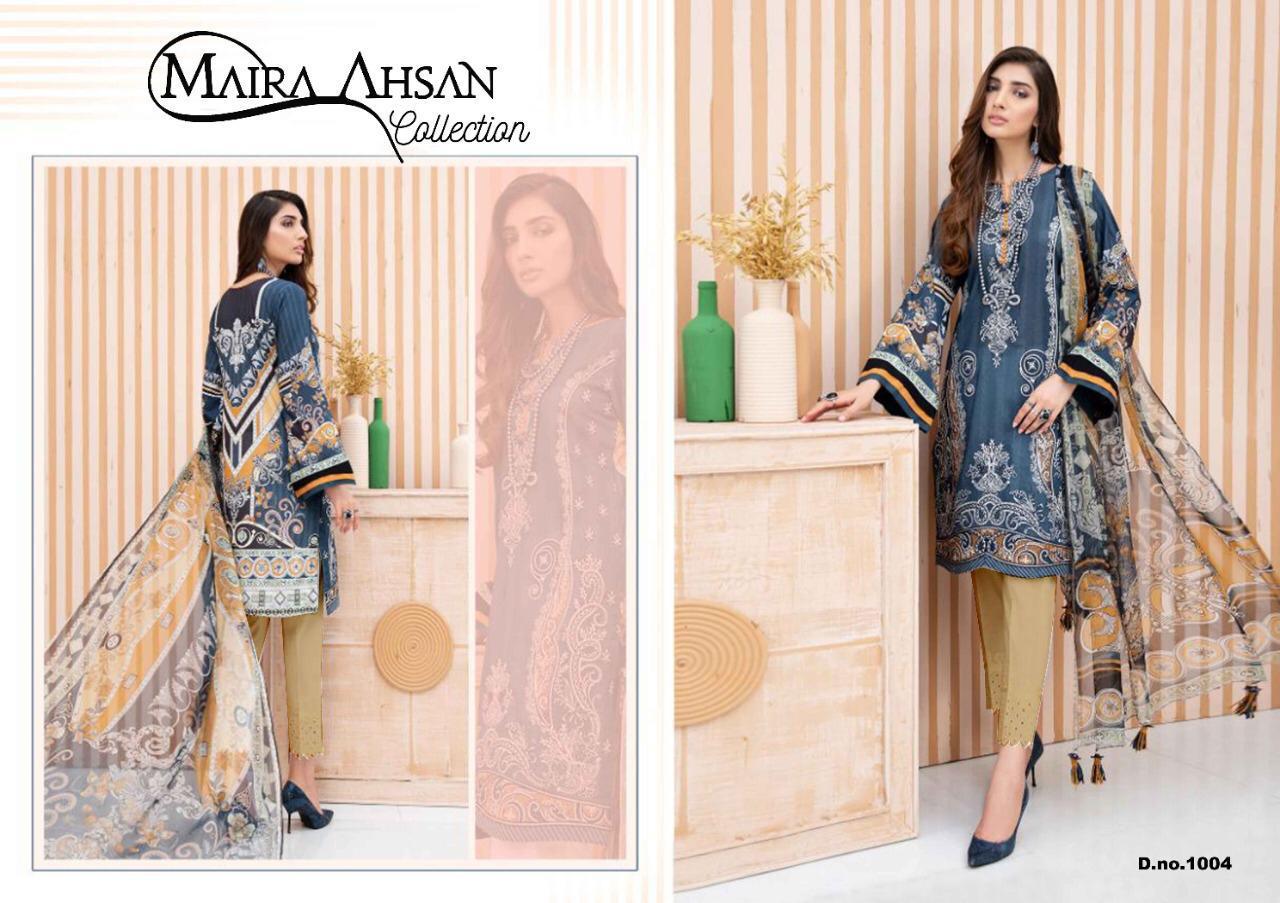 Maira Hasan Luxury Lawn Collection 1004