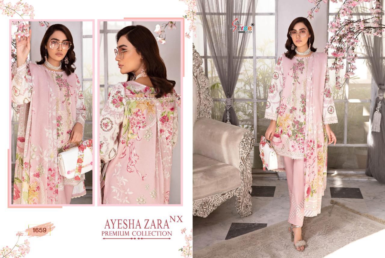 Shree Fab Ayesha Zara Nx Premium Collection 1659