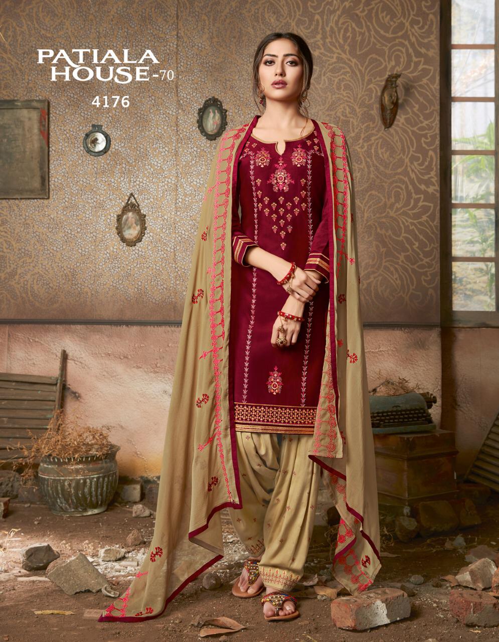 Kessi Fabrics Patiala House 4176