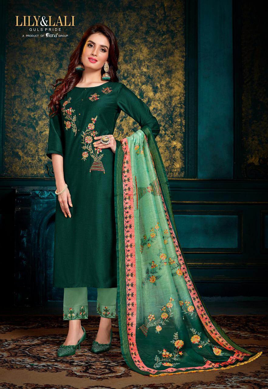Lily And Lali Monalisa Vol-2 5071-5078 Series Designer Suit By Lily And ...