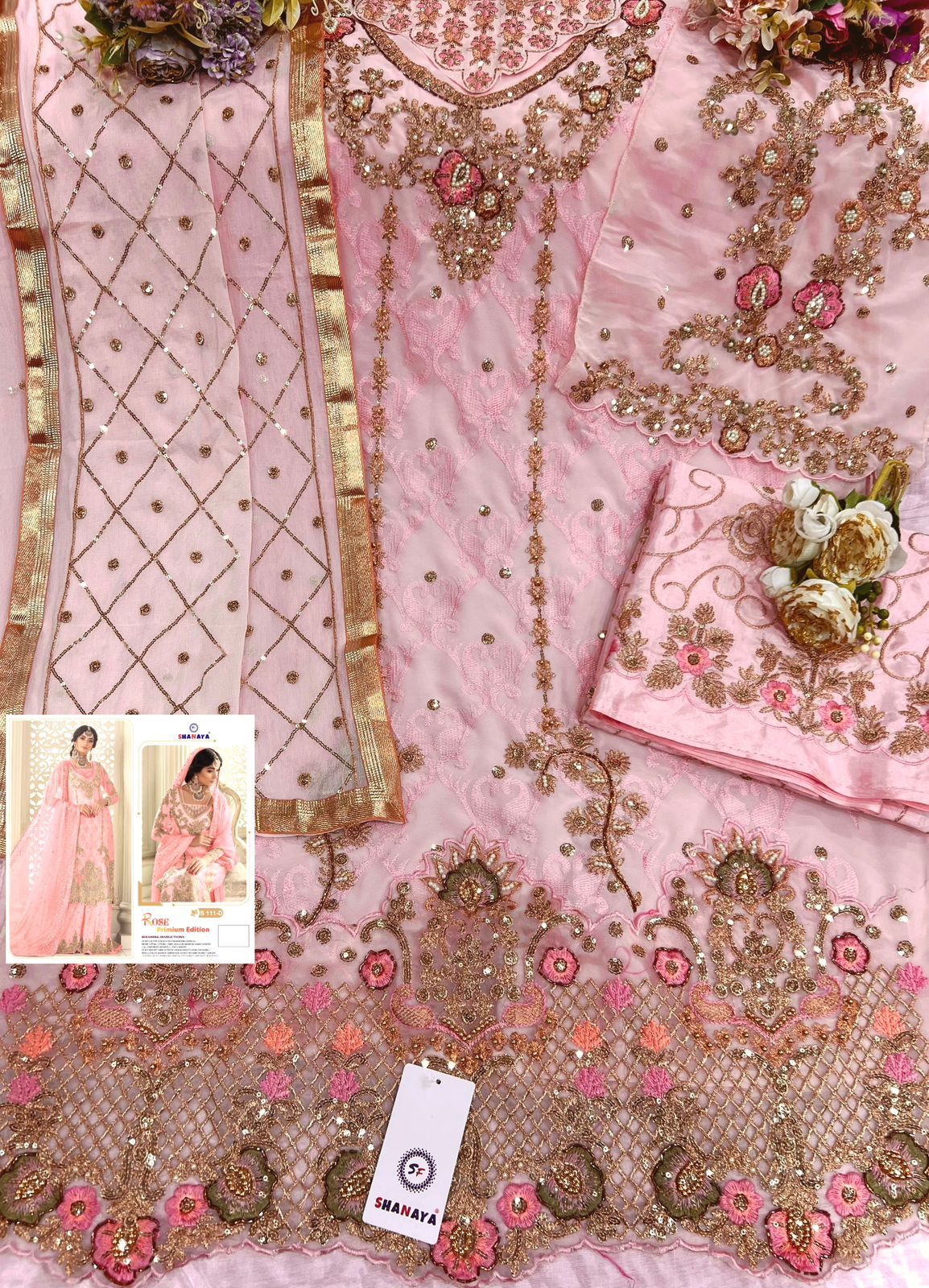 Shanaya Fashion Rose Premium Edition S-111-D