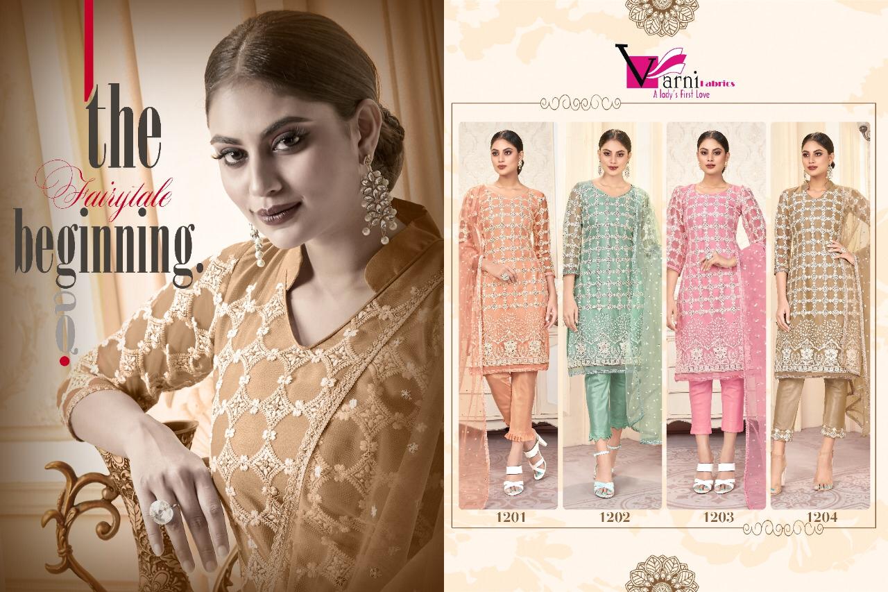 Varni Fabrics Zeeya Husna 1201-1204