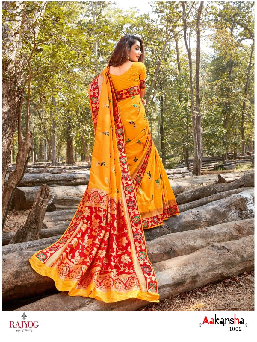 Rajyog Fabrics Aakansha Silk 1002