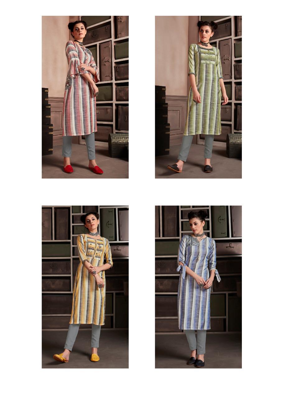 Riya Designer Stripes 1001-1004