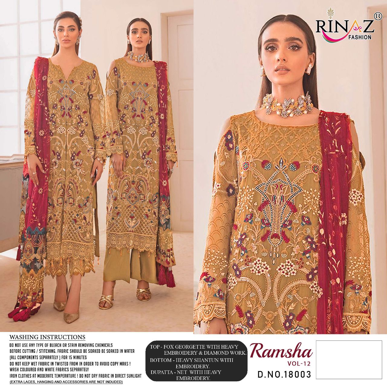 Rinaz Fashion Ramsha 18003