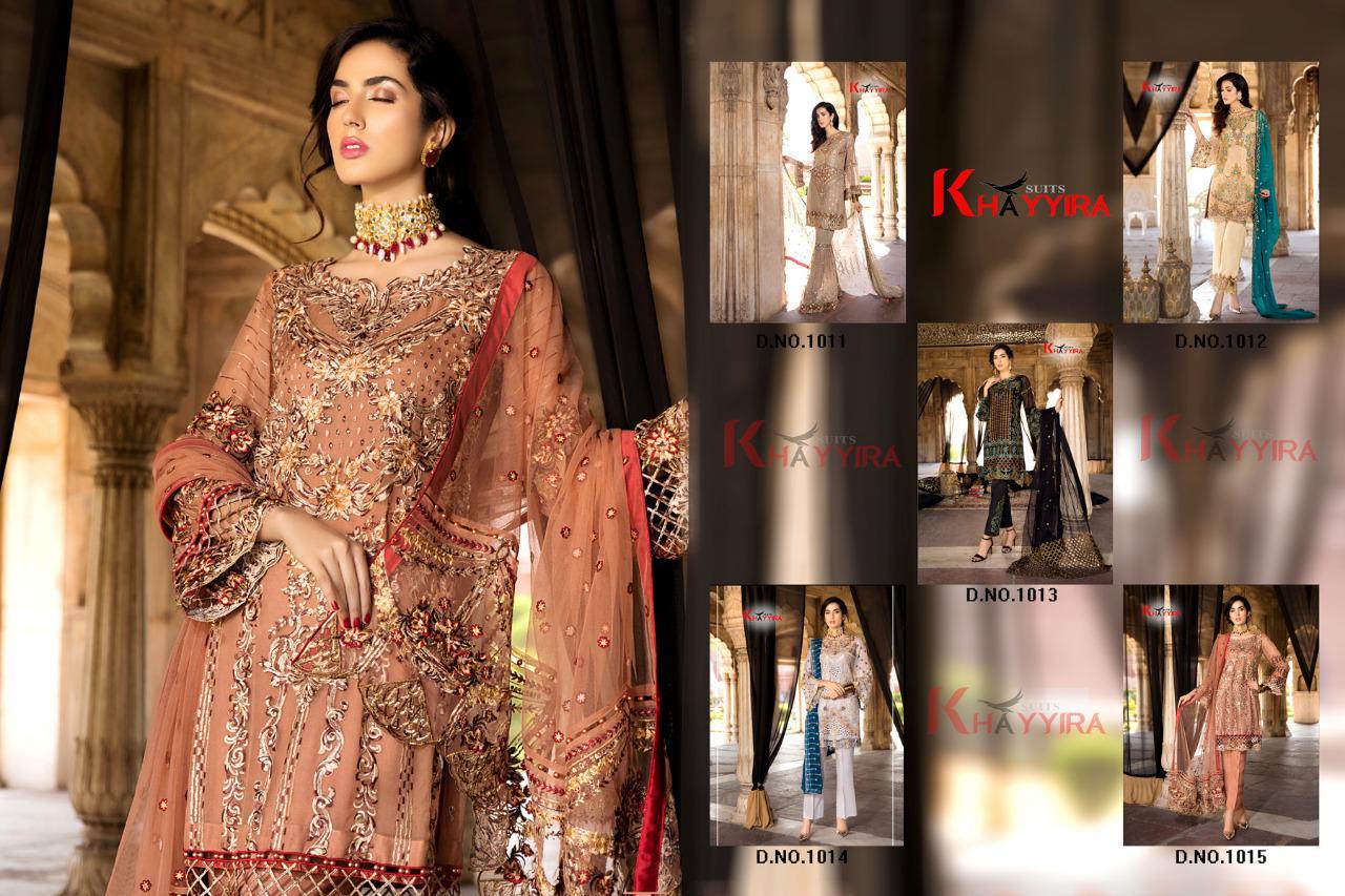 Khayyira Suits Maryam Eid Collection 1011-1015