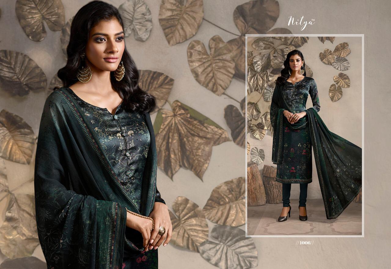 LT Fabrics Nitya Liana Royal Satin 1006