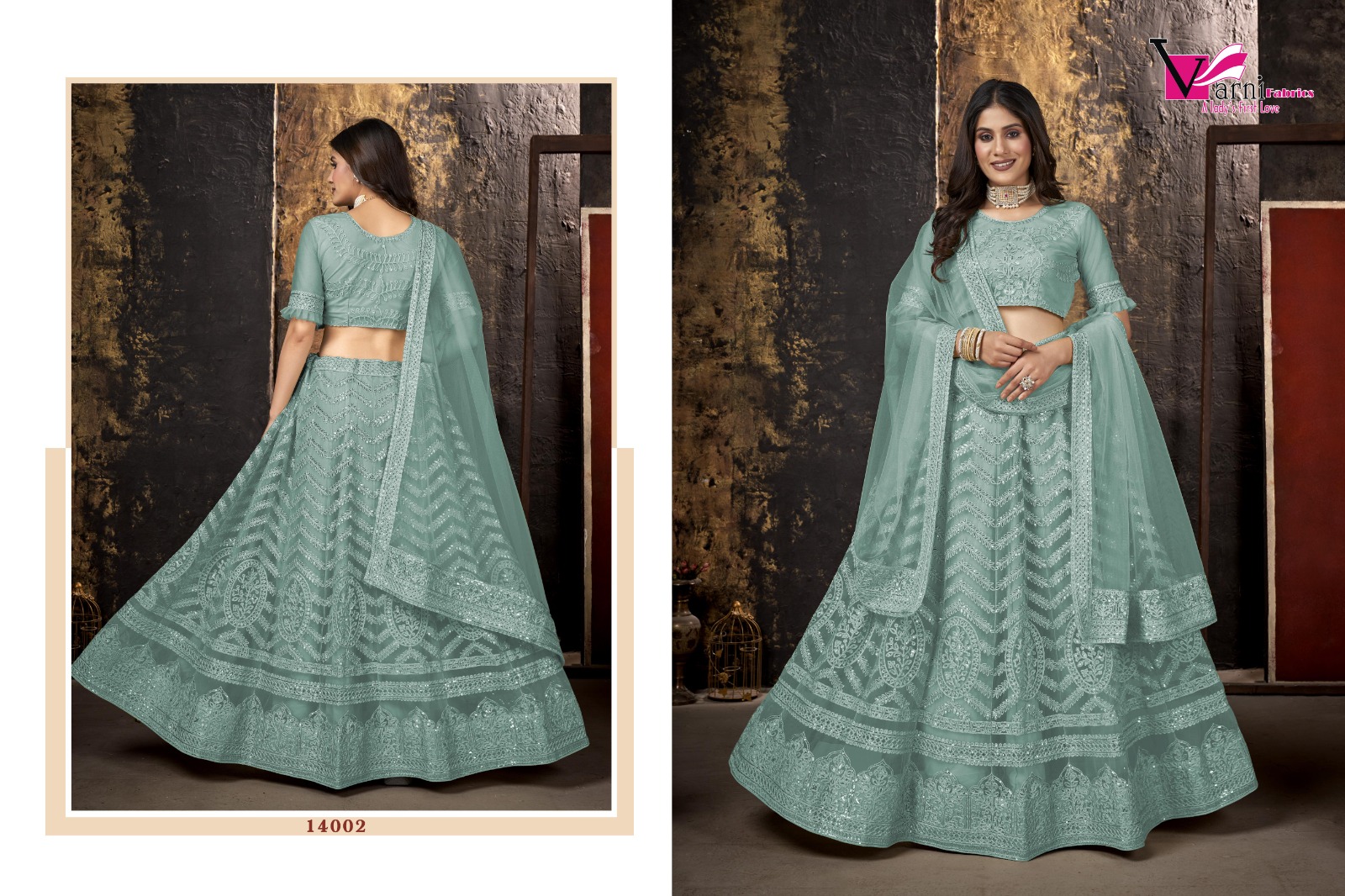 Varni Fabric Zeeya Mannat 14002