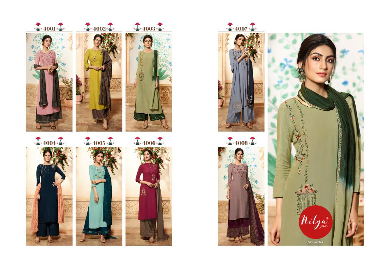 LT Fabrics Nitya 4001-4008