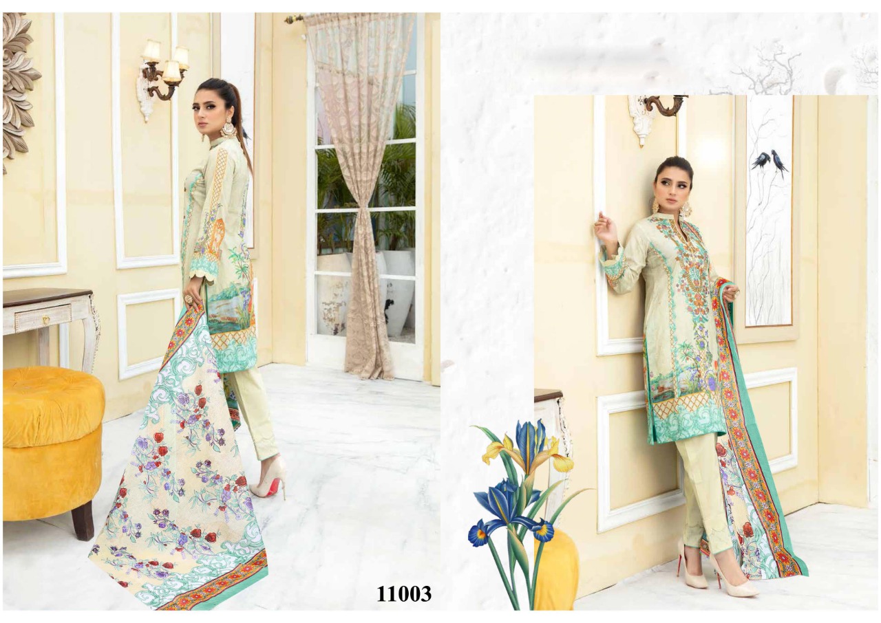 Iris Vol-11 Karachi Cotton 11003