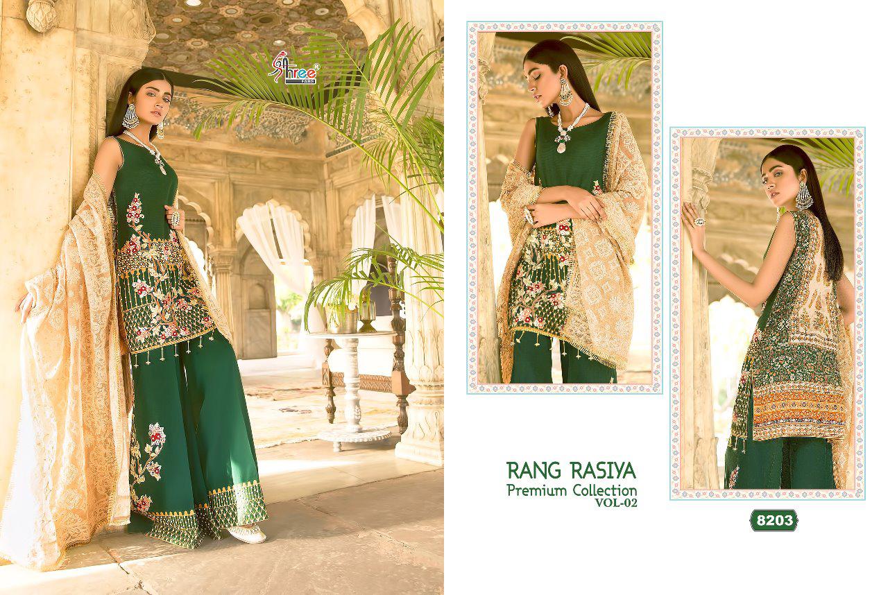 Shree Fabs Rang Rasiya Premium Collection 8203