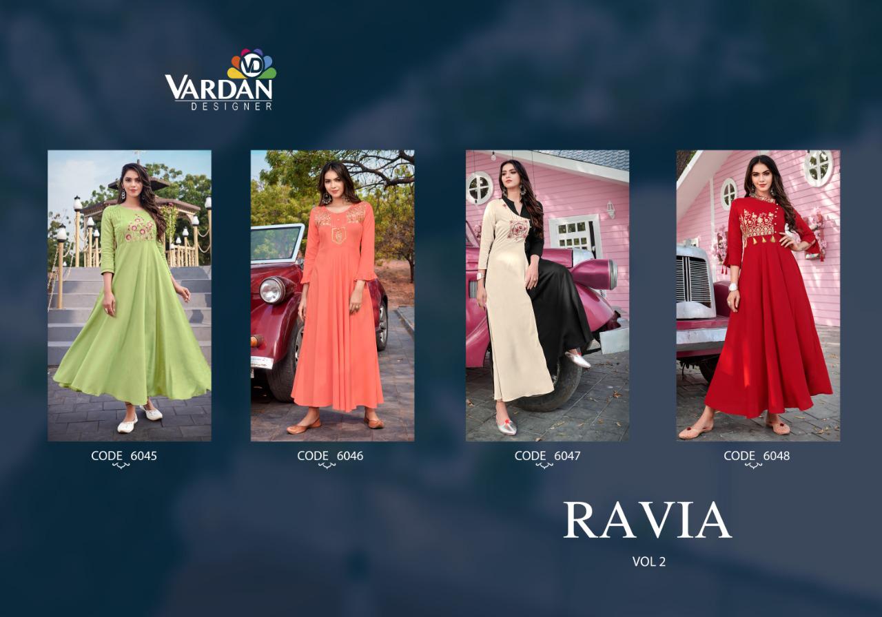 Vardan Designer Ravia 6045-6048