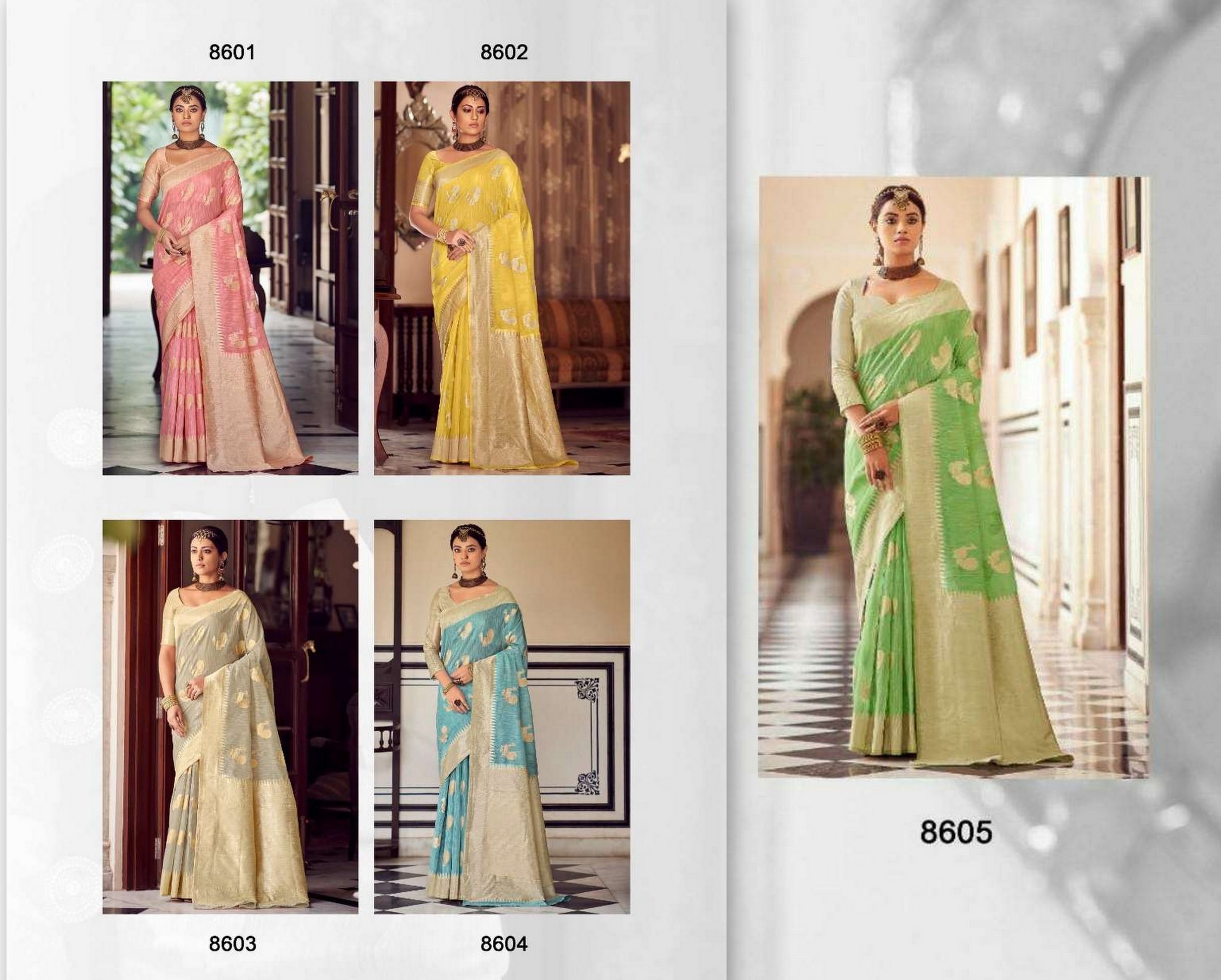 Rajyog Fabrics Chhaya 8601-8605