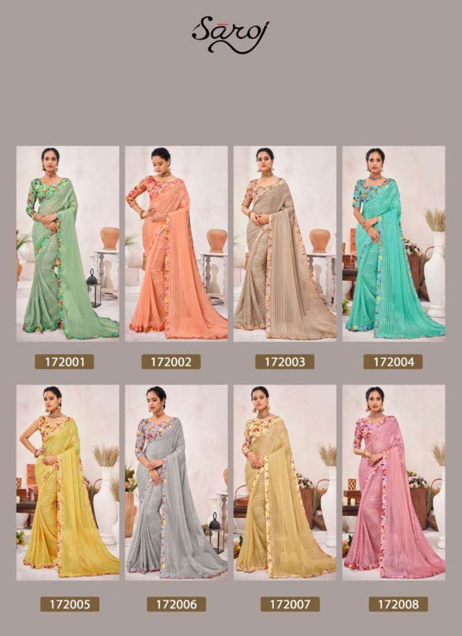 Saroj Saree Cool Look 172001-172008