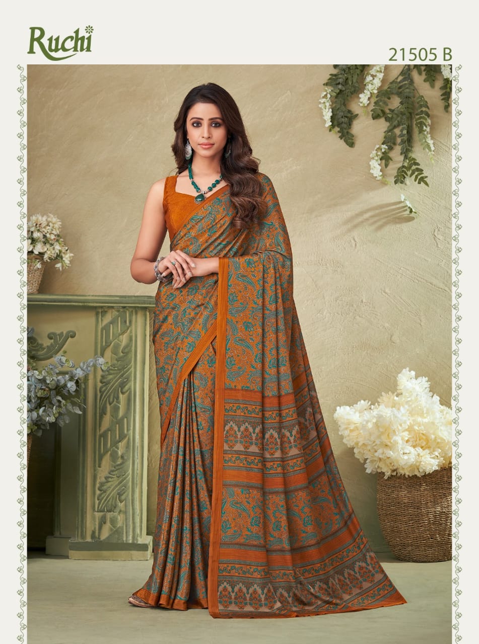 Ruchi Saree Vivanta Silk 16th Edition 21505-B