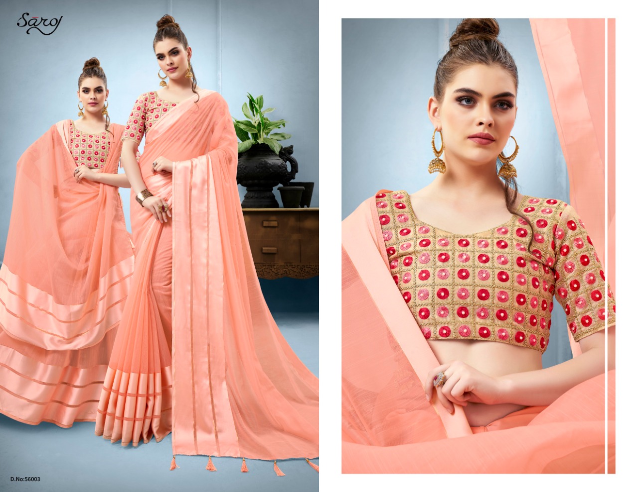 Saroj Saree Premium Silk 56003