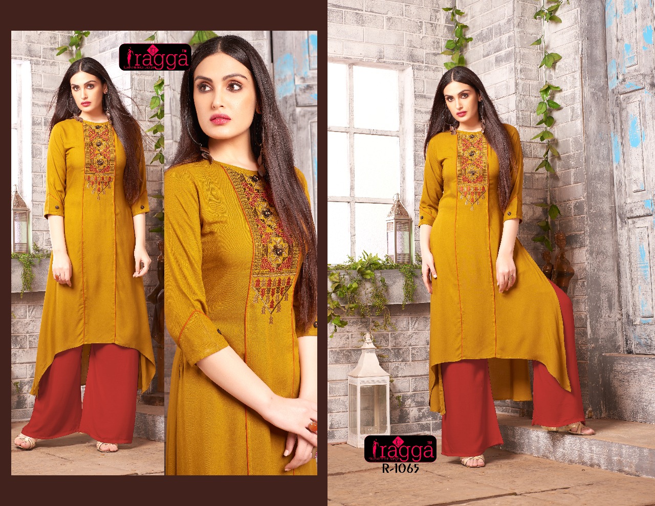 Buy Bansal Creation Presents Beautiful Latest Designer 2 Pieces set Kurti  with Plazo Online  1499 from ShopClues