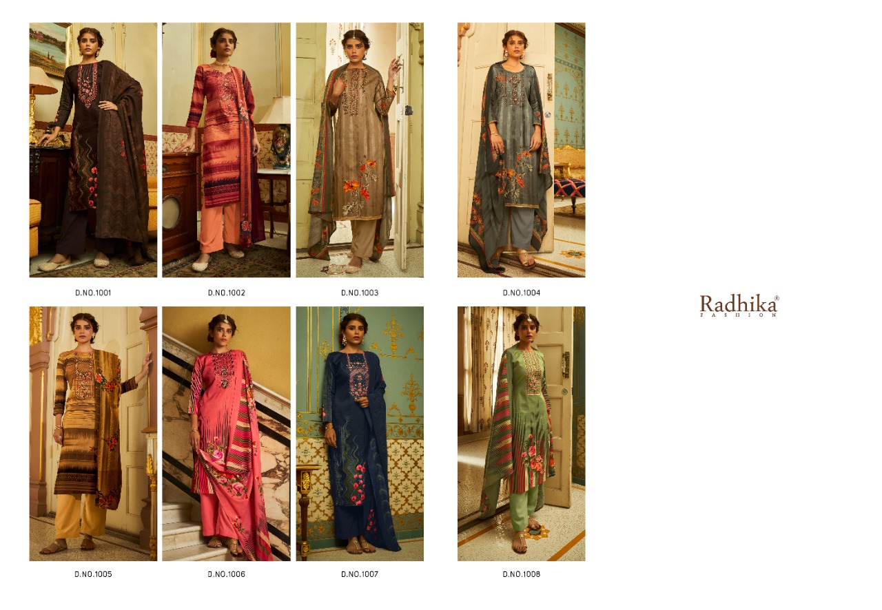 Radhika Fashion Mussaret 1001-1008
