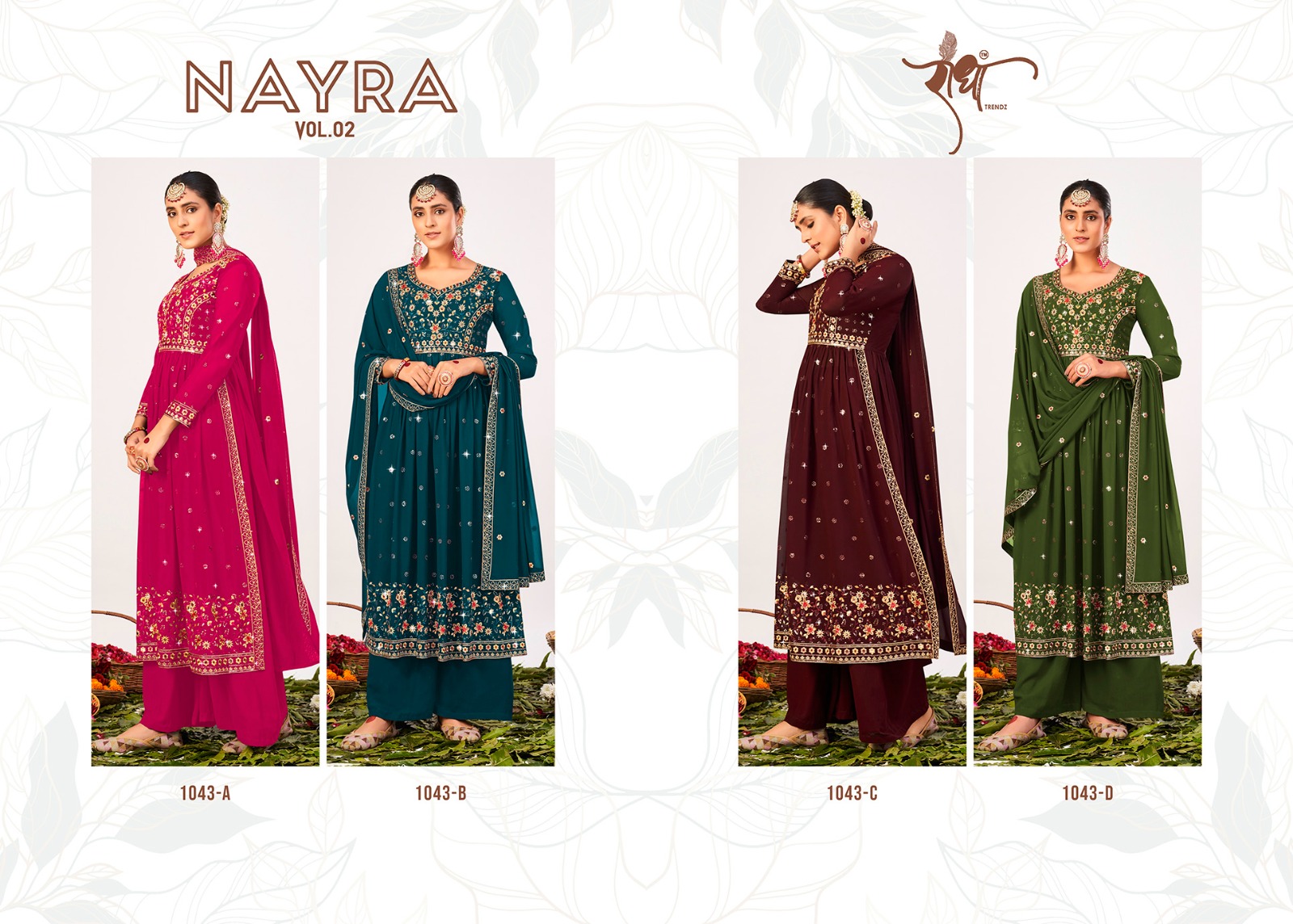 Radha Nayra 1043 Colors 