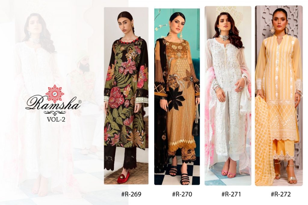 Ramsha Fashion R-269-R-272