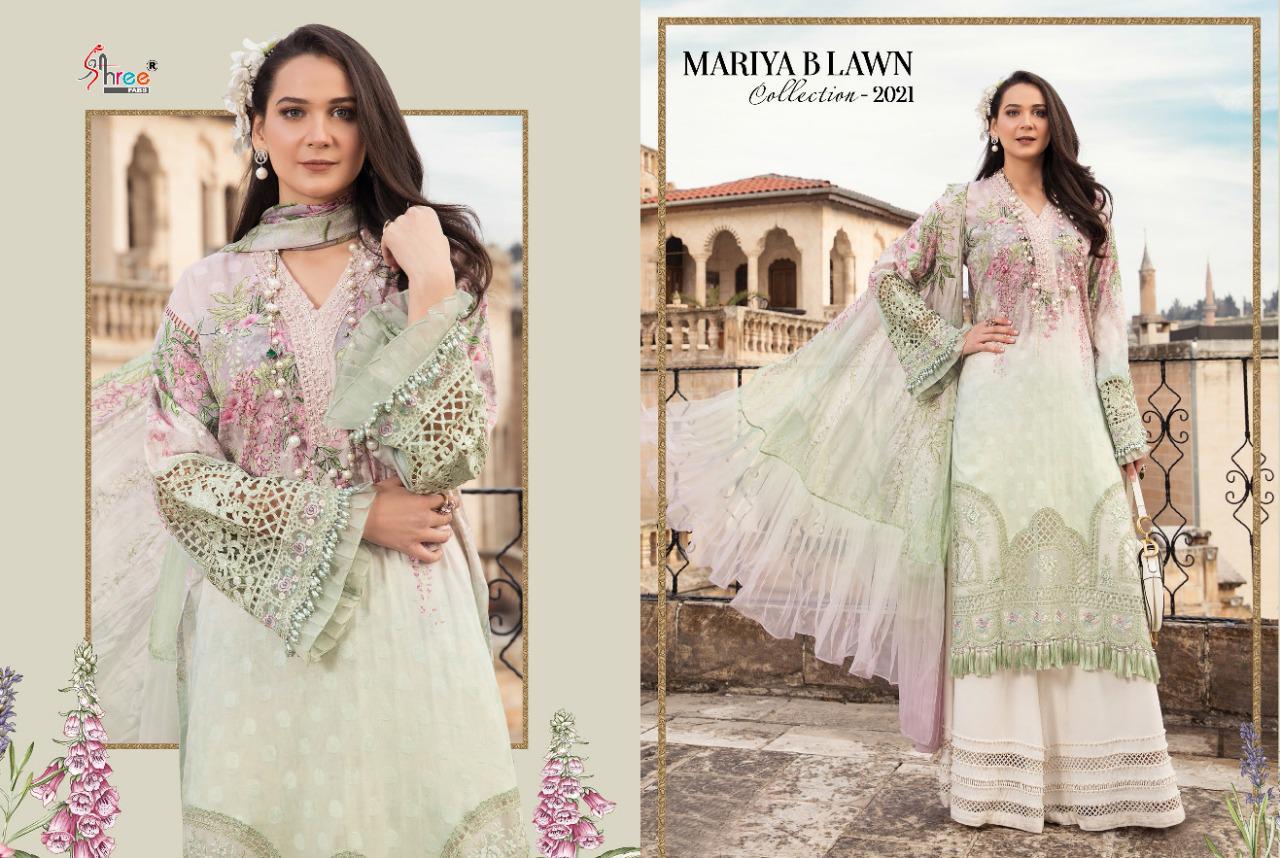Shree Fabs Maria B Lawn Collection 1625