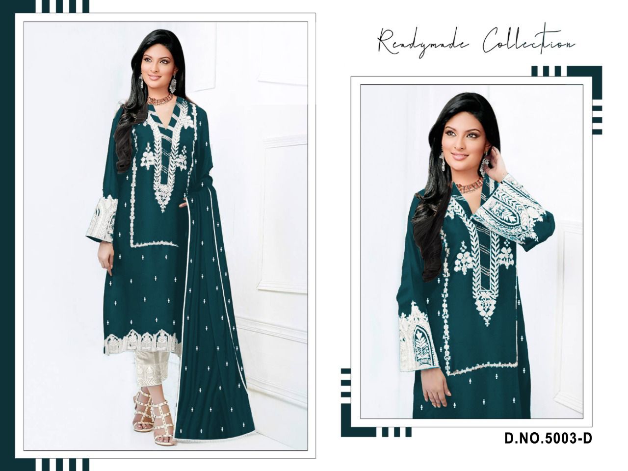 Agha Noor Ready Made Collection 5003-D