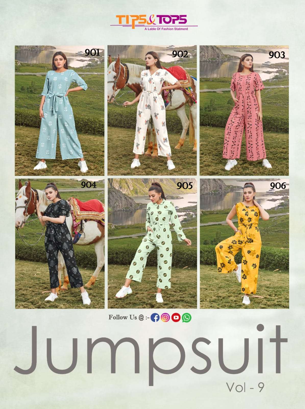 Tips And Tops Jumpsuit 901-906