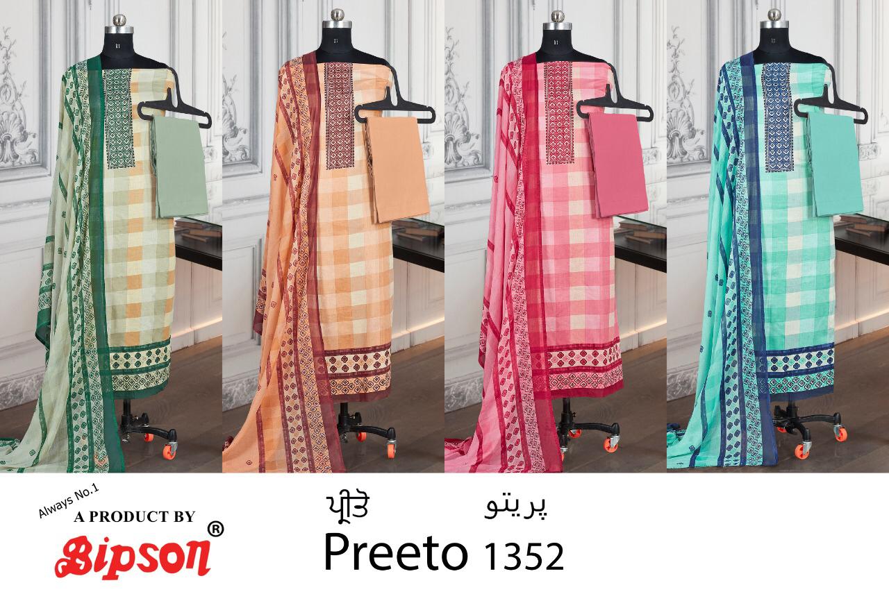 Bipson Print Preeto 1352 Colors 