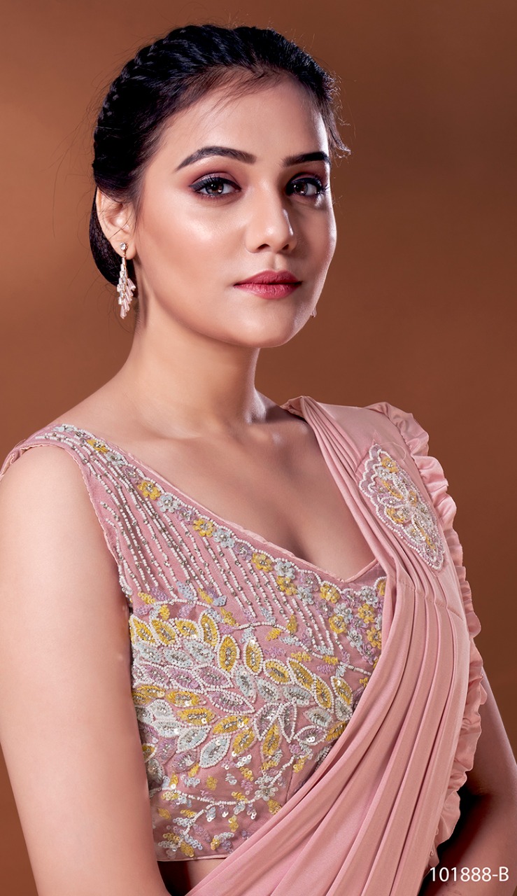 Bollywood Ready To Wear Sarees 101888-B