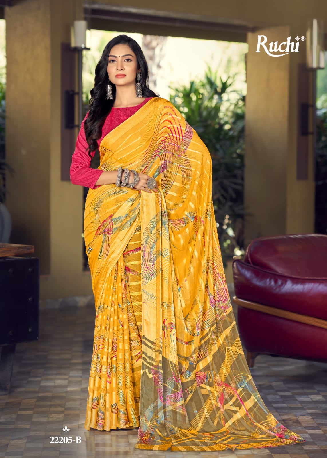 Ruchi Saree Vartika Silk 22202-B