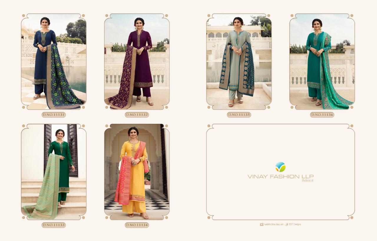 Vinay Fashion Kaseesh Banaras 11131-11136